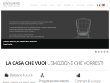 Tablet Screenshot of bassano.it